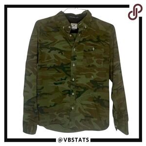 Trujillo Four Star Army Green Camo LS Shirt in Size Medium‎